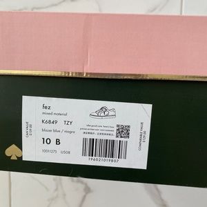 Brand new in box Kate Spade Fez sneakers